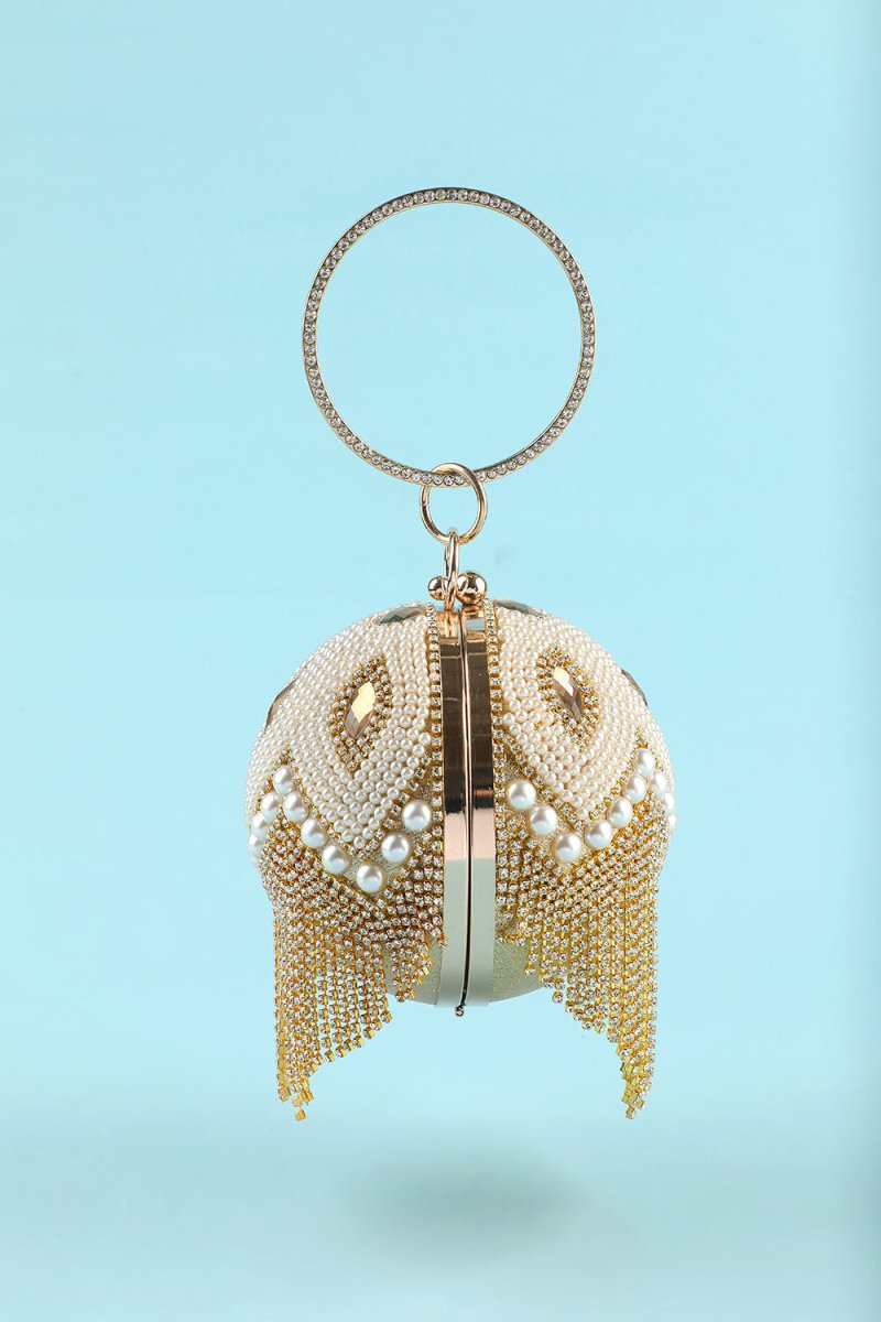 Champagne Handbag for Party - KissProm