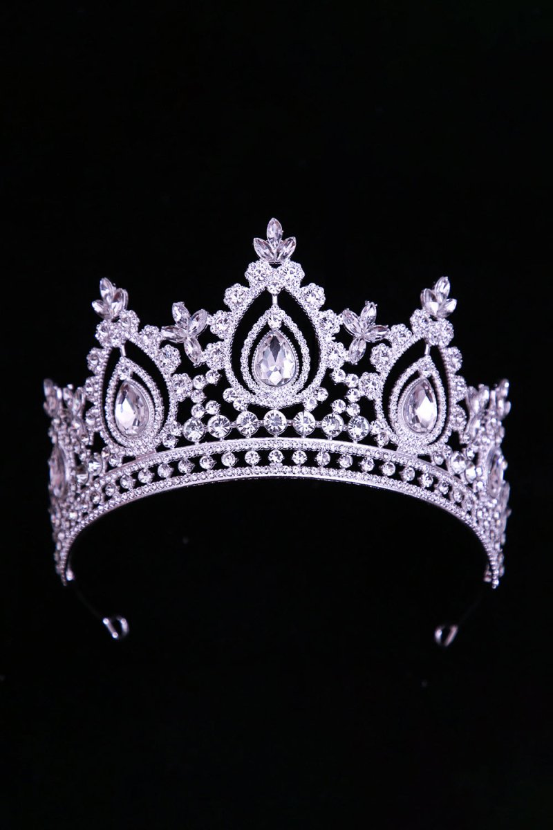 Chic Green Crystal Tiara - KissProm