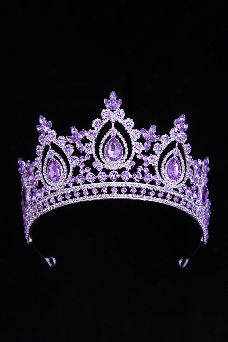 Chic Green Crystal Tiara - KissProm