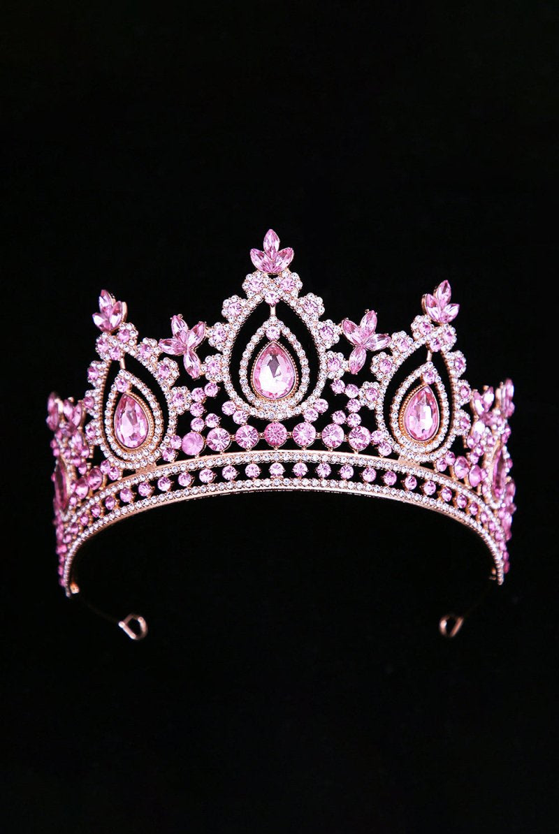 Chic Green Crystal Tiara - KissProm