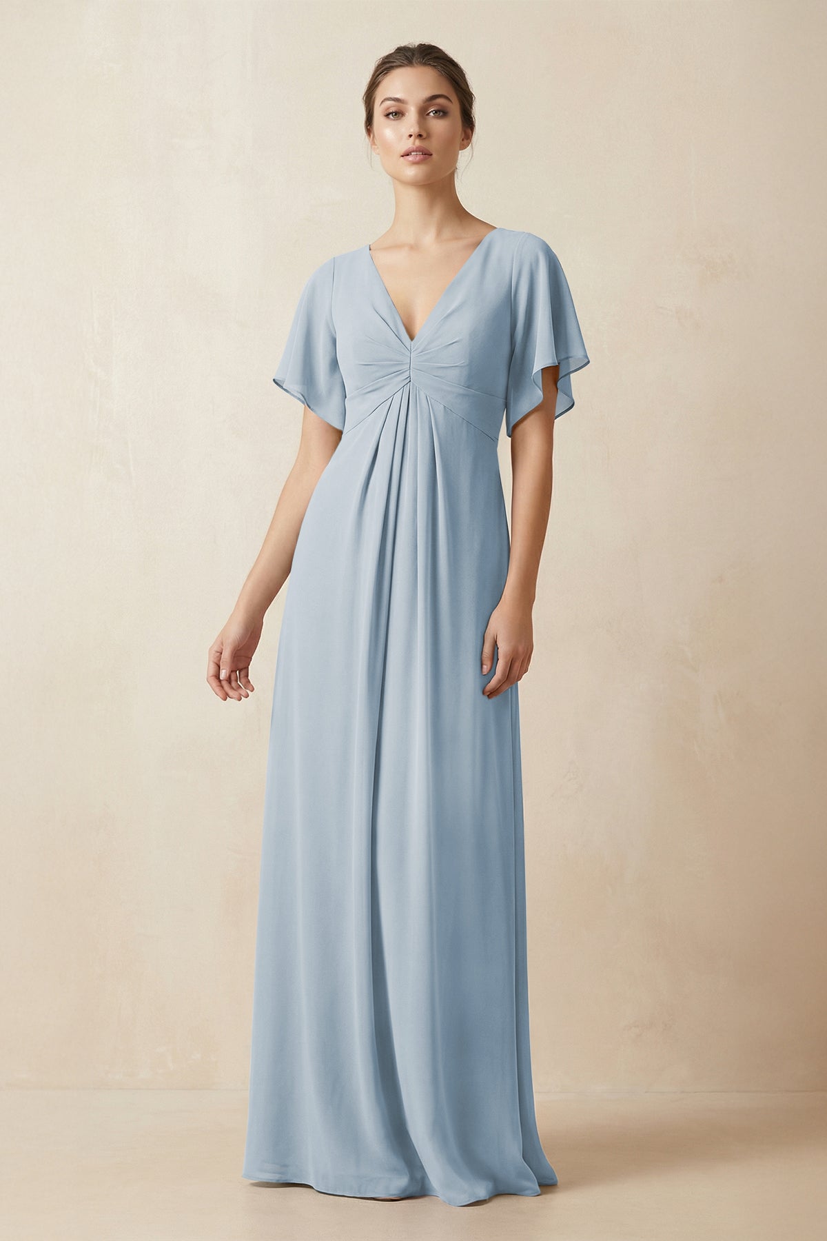 dusty blue bridesmaid dresses short Grey Steele Blue Dress Wedding Attire Steel Blue Short Bridesmaid Dresses  Knee Length,Short Mini Dusty Blue Bridesmaid Dresses: Buy Women's