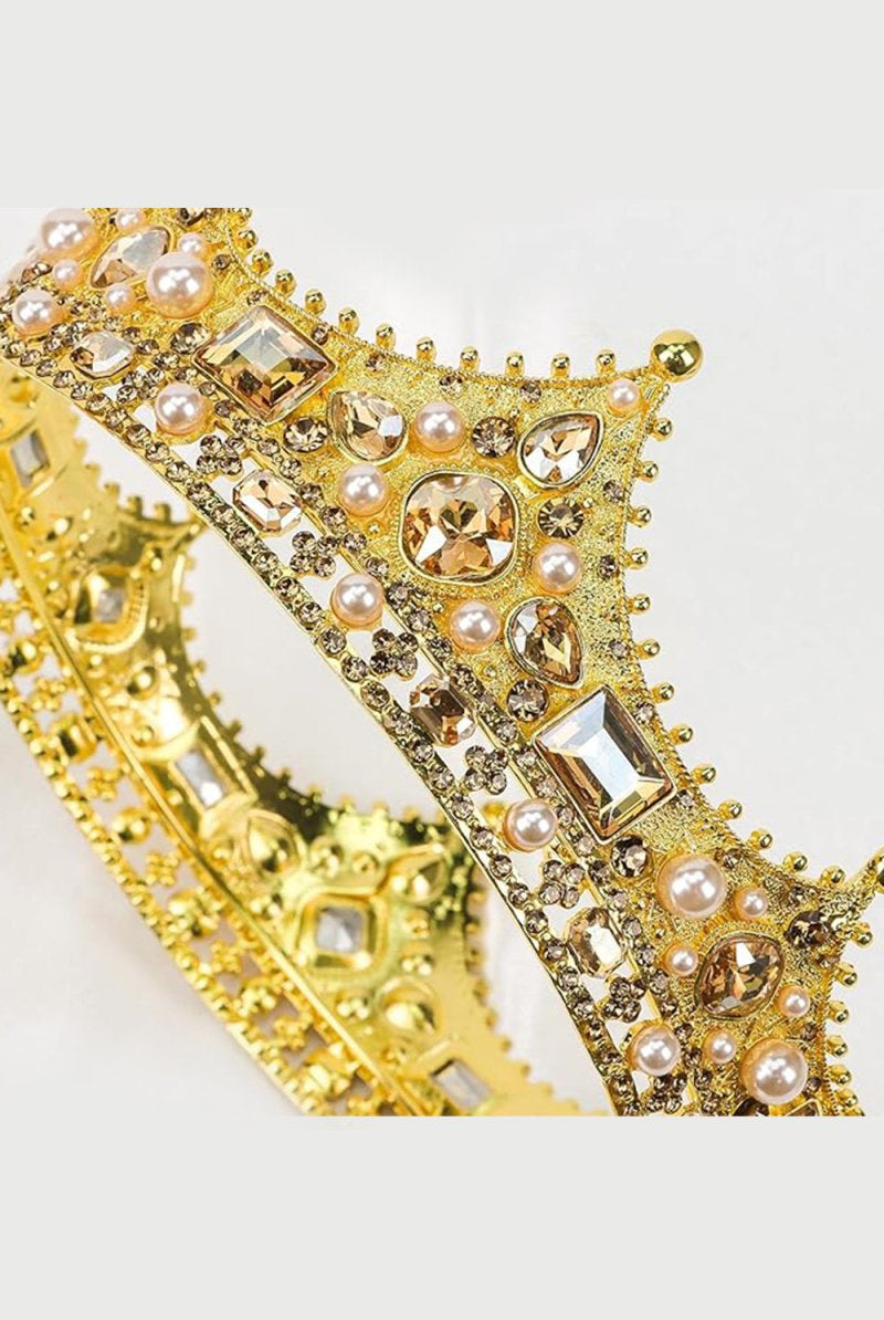 Crystal Vintage Baroque Crown - KissProm