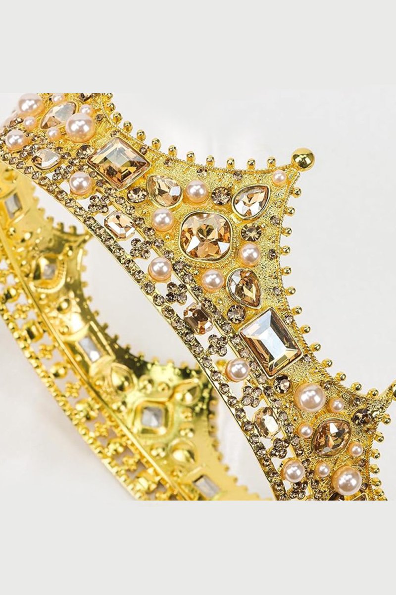 Crystal Vintage Baroque Crown - KissProm