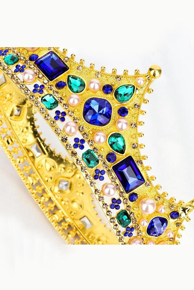 Crystal Vintage Baroque Crown - KissProm