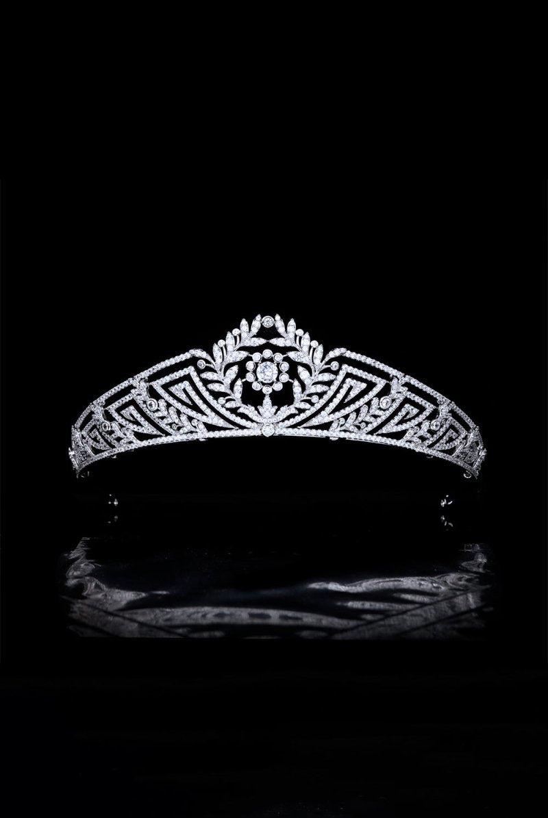 Crystal Zircon Crown - KissProm