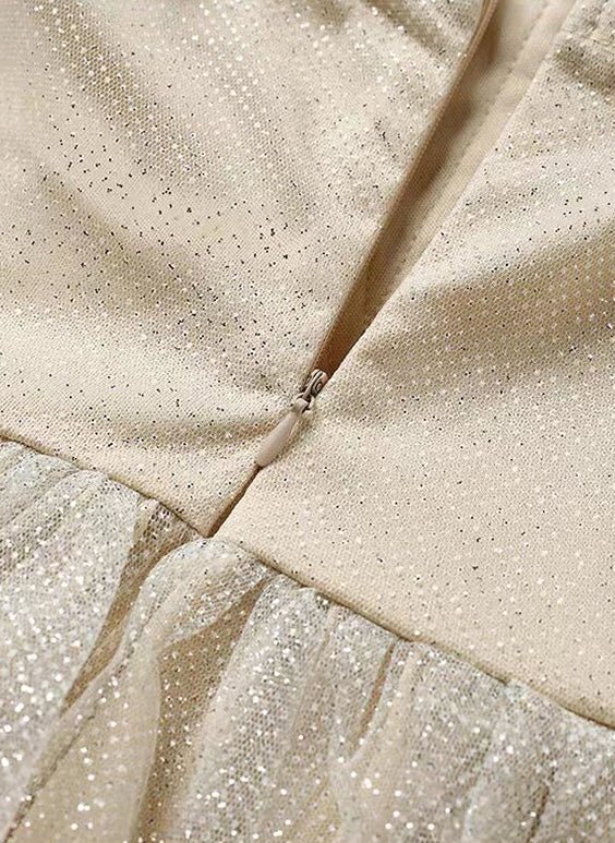 Makayla |A line Sweetheart Sparkling Tulle Homecoming Dress