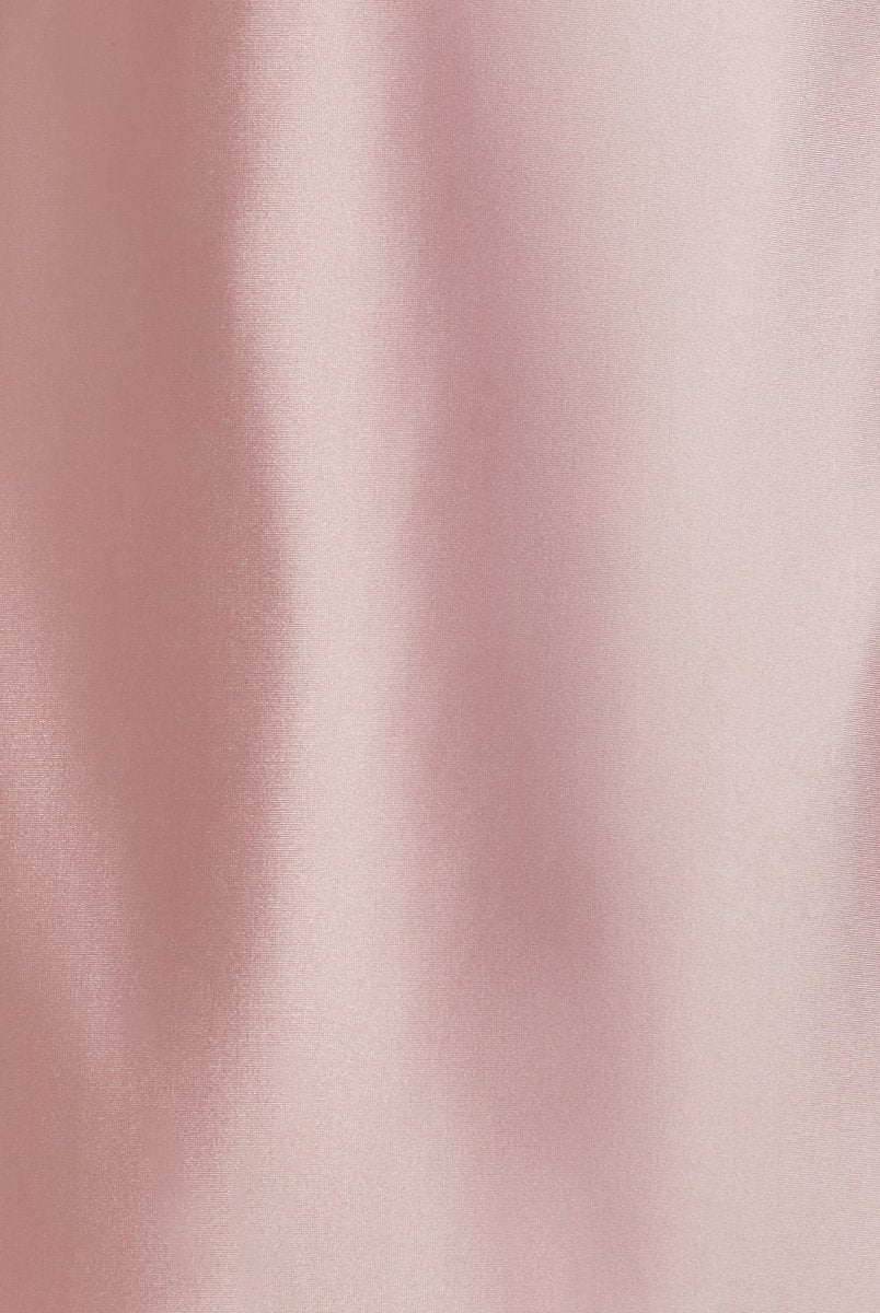 Draya | Pink - Sheath Spaghetti Straps Satin Homecoming Dress