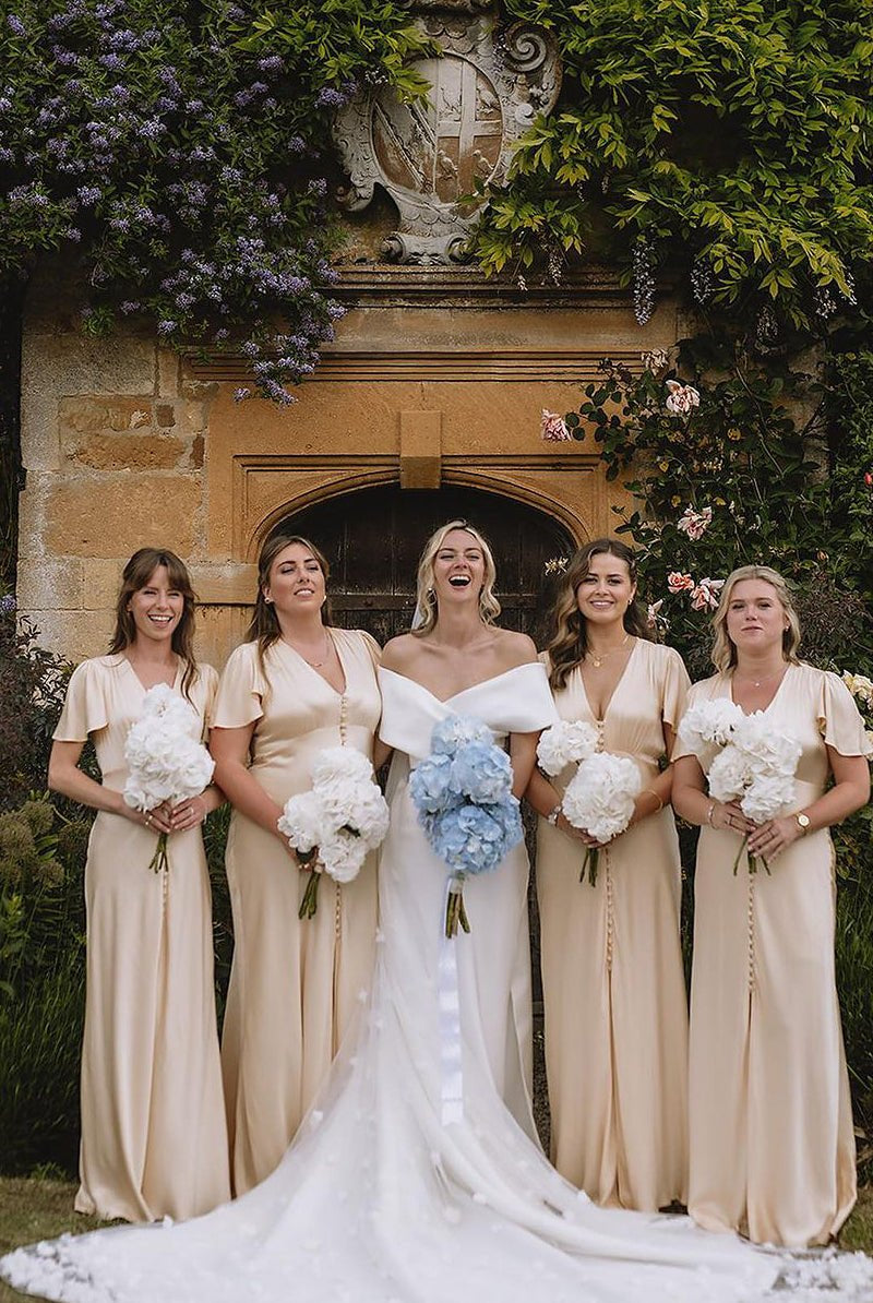 Gorgeous Mermaid Off the Shoulder White Satin Wedding Dresses