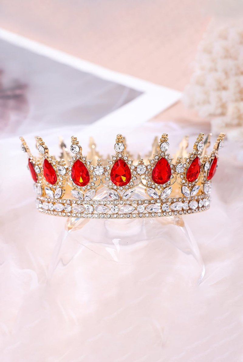 Feltent Gold Queen Crown - KissProm