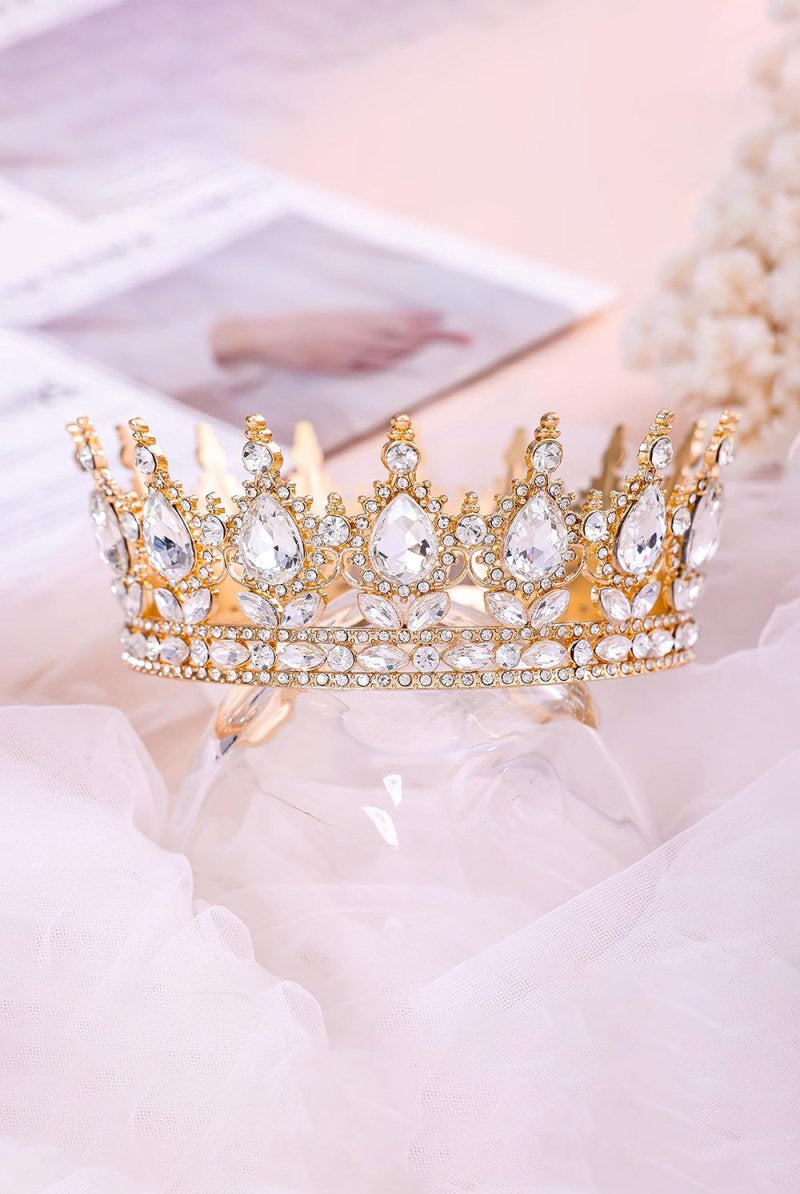 Feltent Gold Queen Crown - KissProm