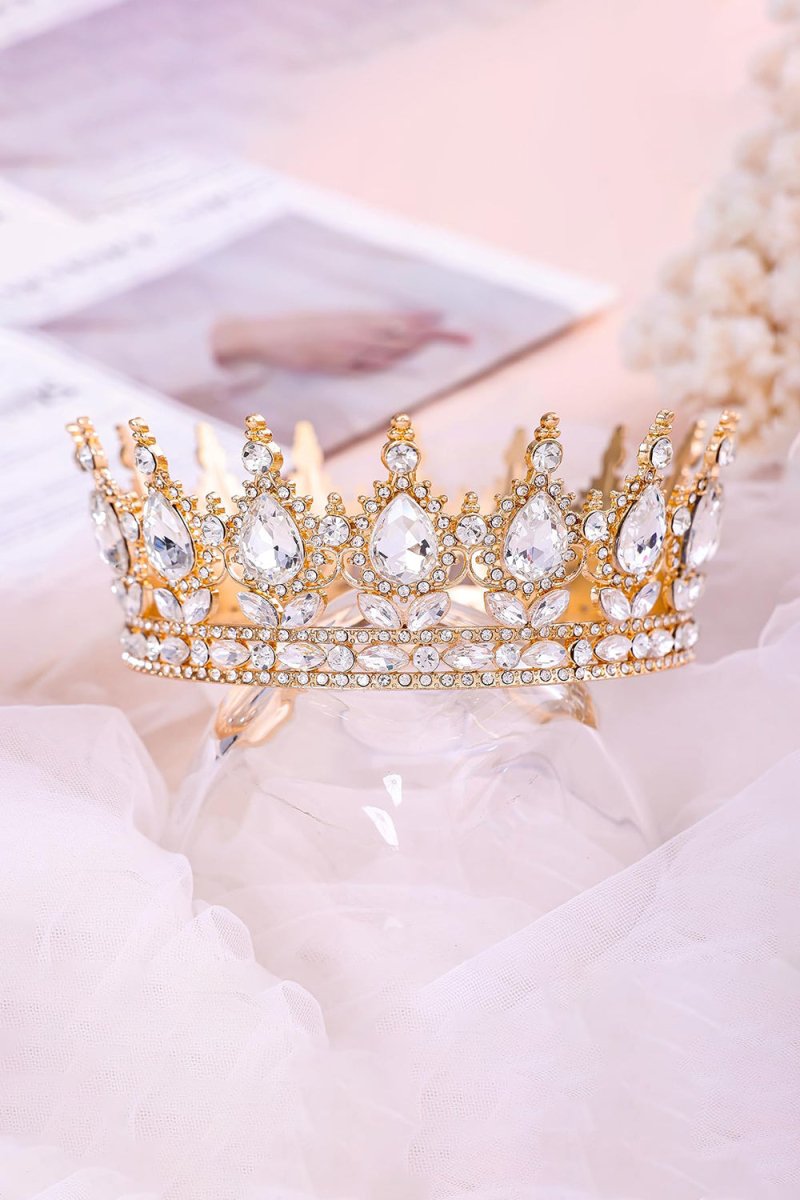 Feltent Gold Queen Crown - KissProm