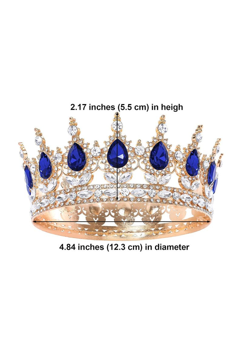 Feltent Gold Queen Crown - KissProm