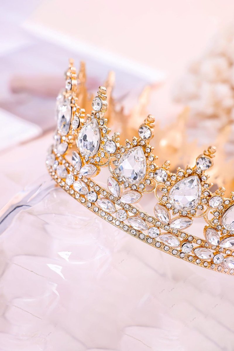 Feltent Gold Queen Crown - KissProm