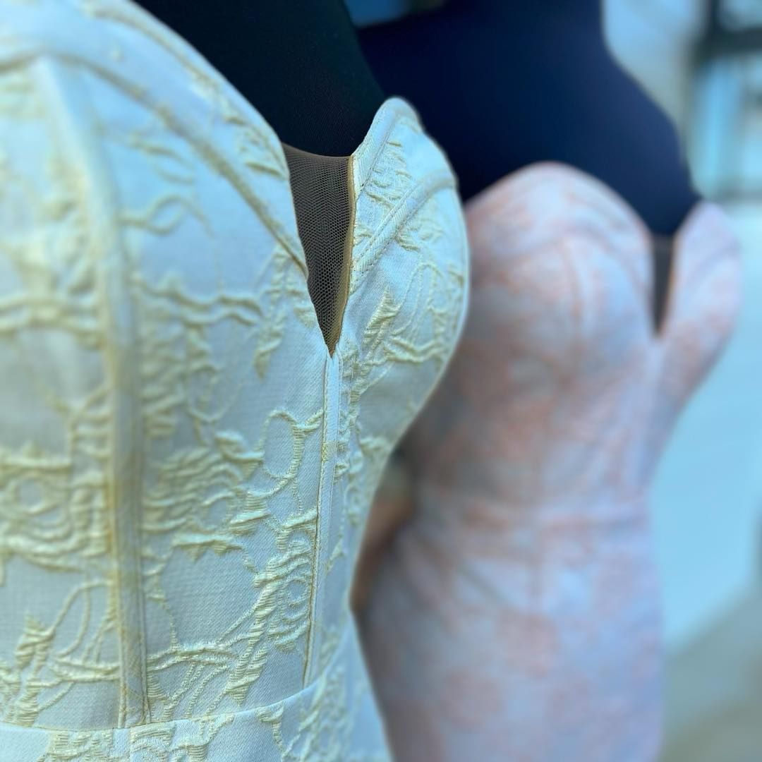 Finley | Strapless Floral Printed Mermaid Prom Dress With Split -KissProm