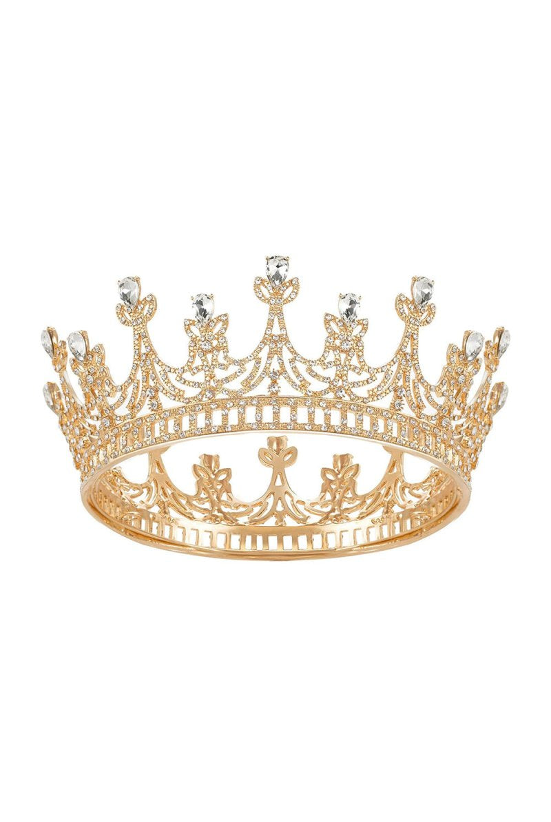 Gold Queen Party Halloween Crown - KissProm