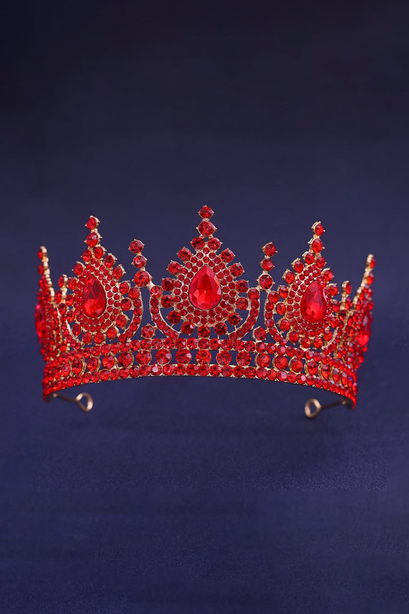 Half Circle Crystal Tiara - KissProm