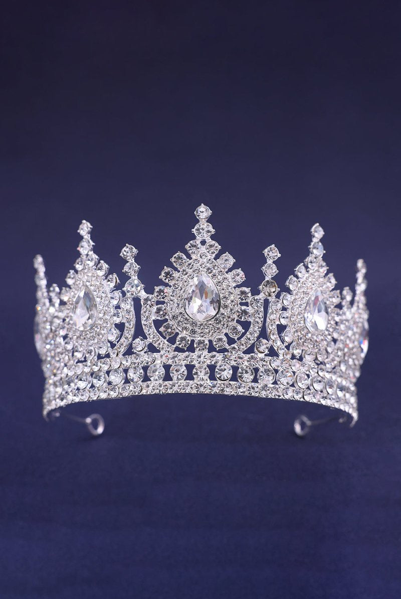 Half Circle Crystal Tiara - KissProm