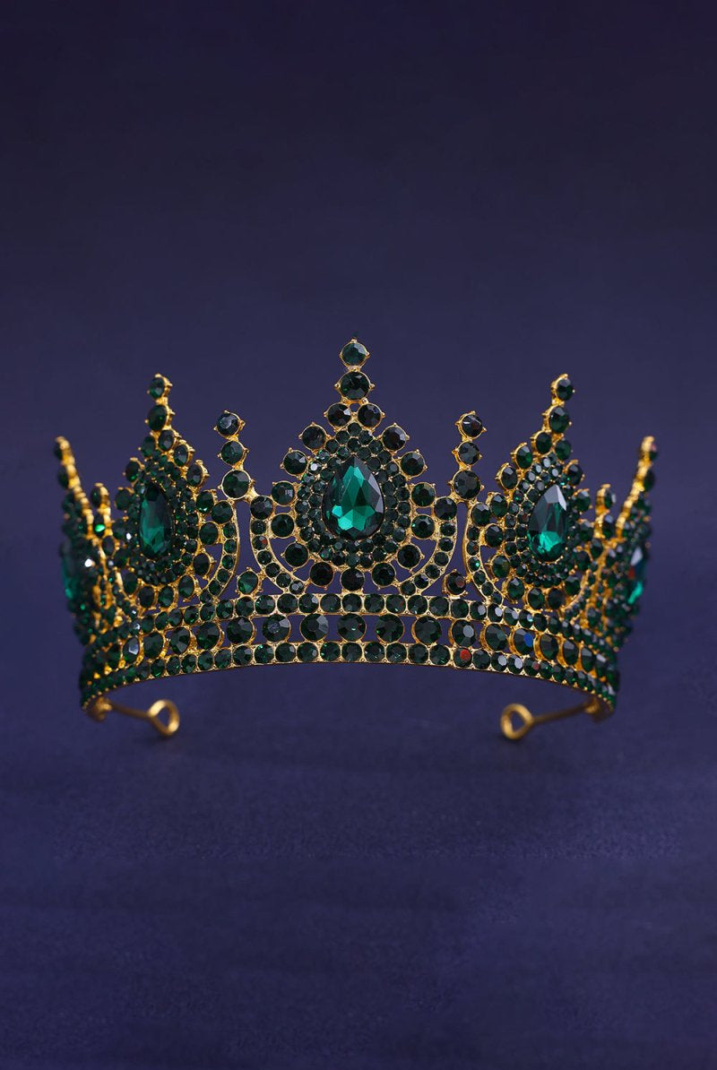 Half Circle Crystal Tiara - KissProm