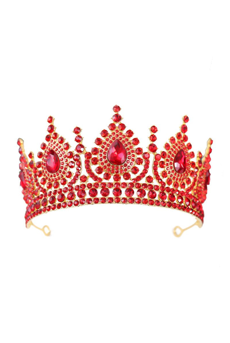 Half Circle Crystal Tiara - KissProm