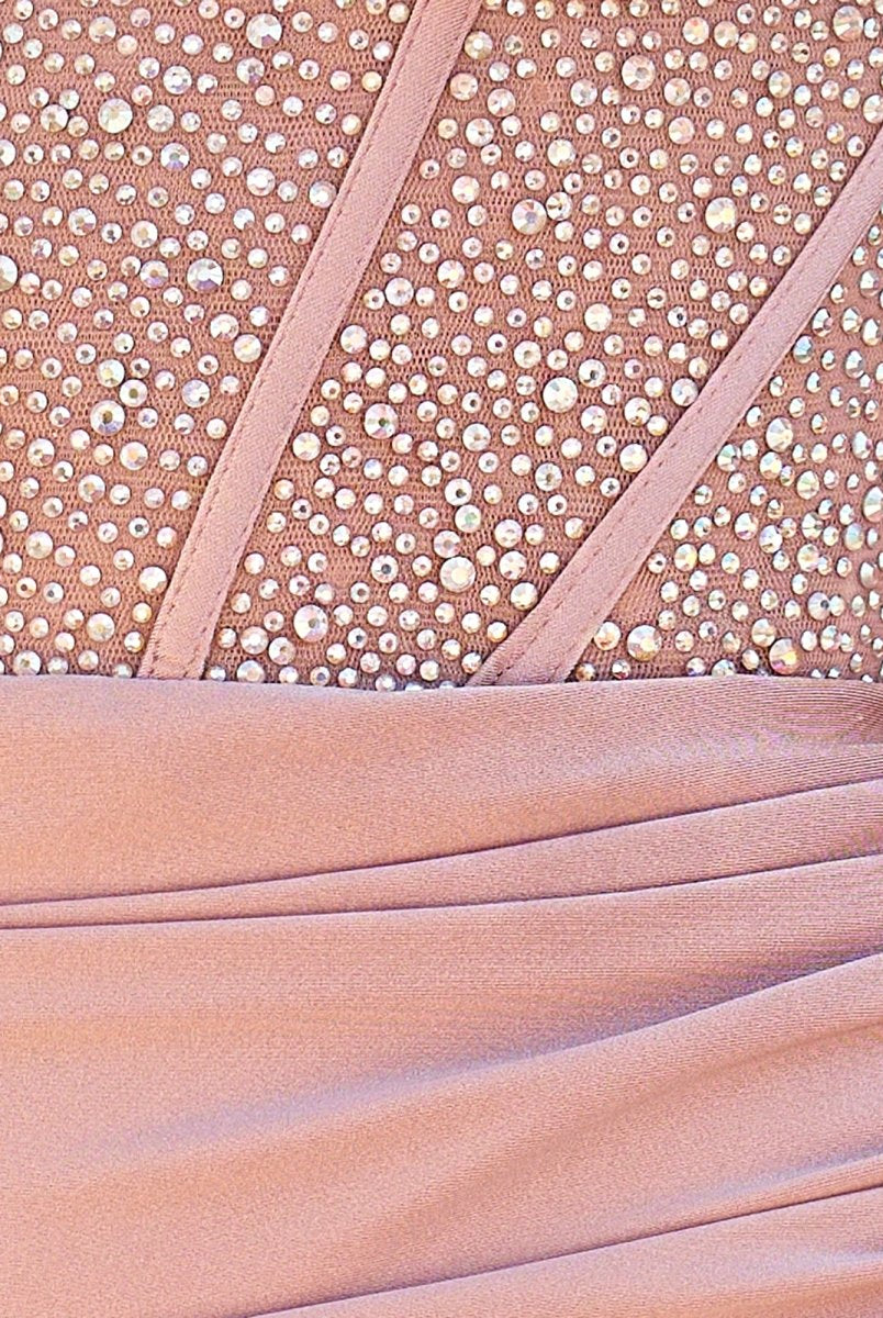 Jessi | Pink - Sheath Sweetheart Beaded Corset Short Homecoming Dresses