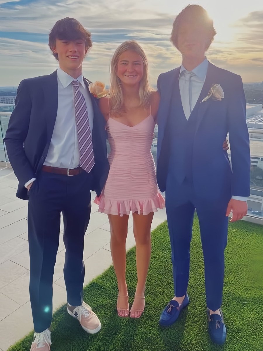 Kani | Pink - Spaghetti Straps Sheath Satin Pleated Homecoming Dress With Ruffles