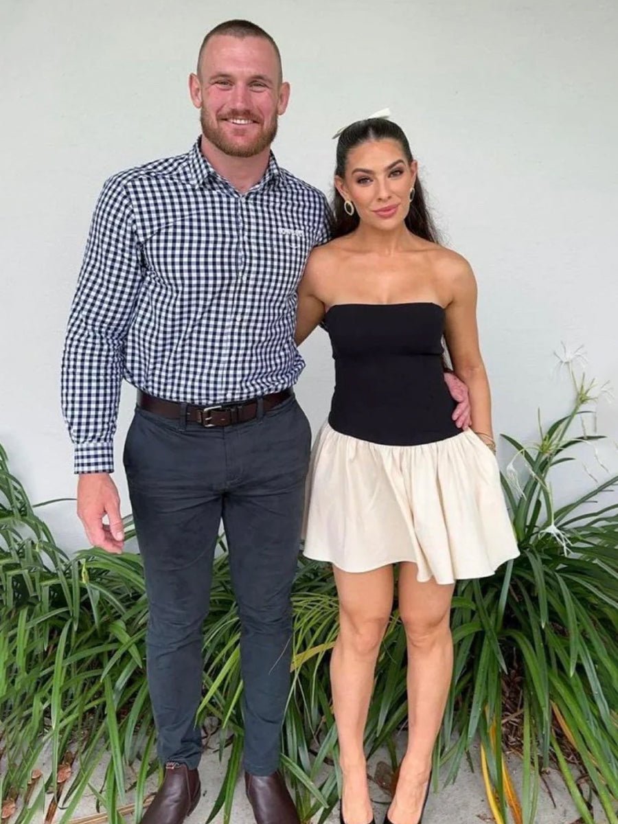 Kareena | Black - Strapless A Line Short Panel Homecoming Dresses