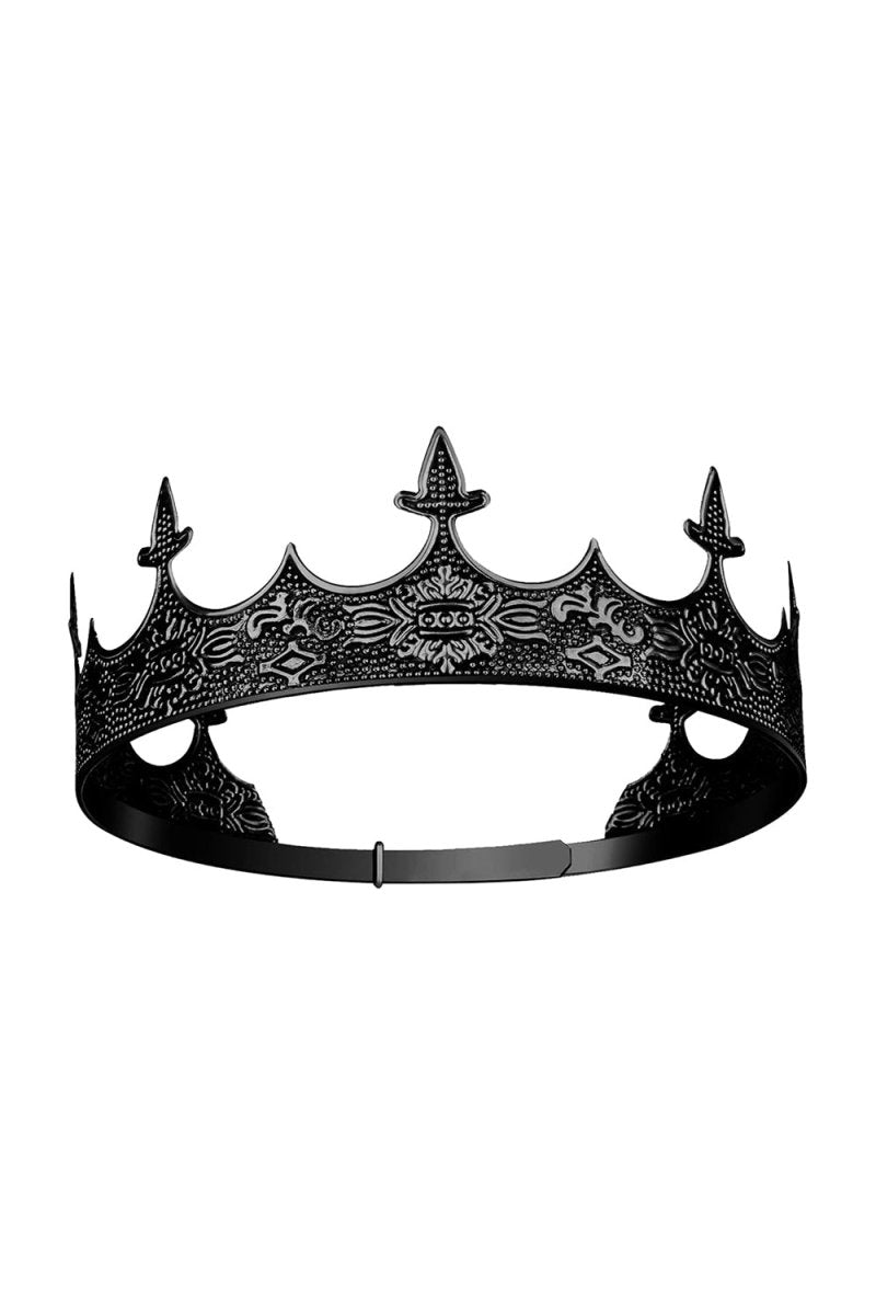 King Crown for Men Medieval Wedding - KissProm