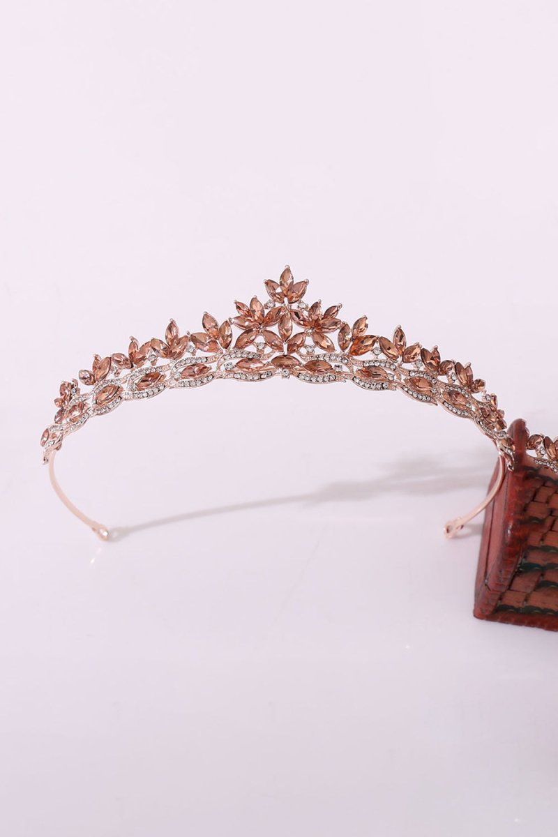 Leaf Crystal Crown - KissProm