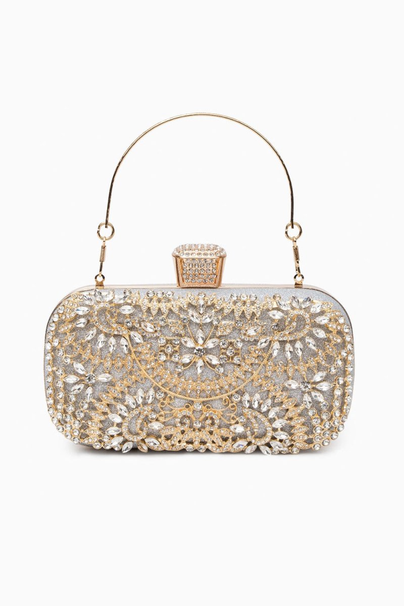 Luxurious Flower Clutch Bag