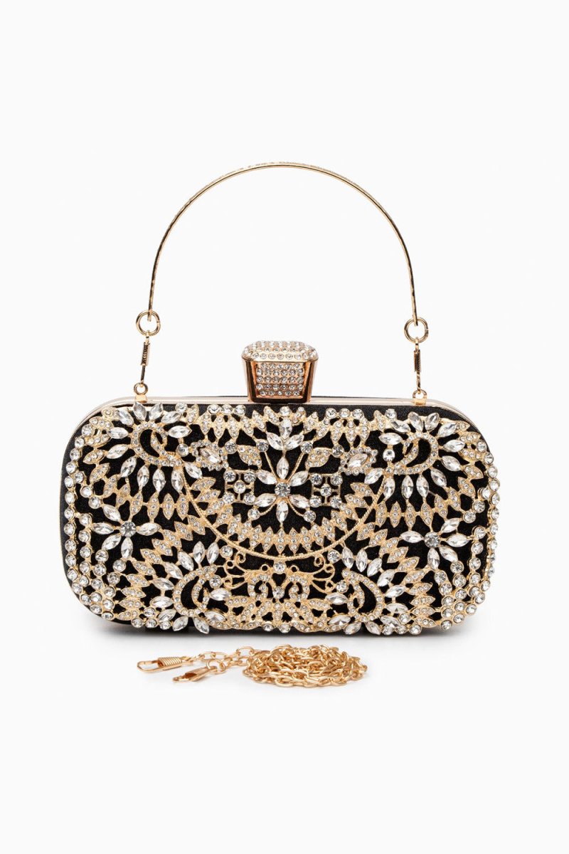 Luxurious Flower Clutch Bag