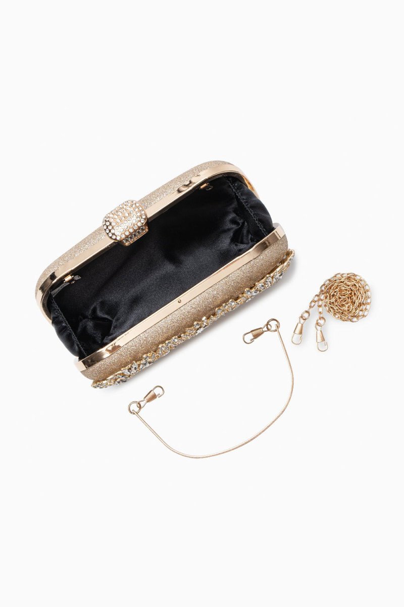 Luxurious Flower Clutch Bag