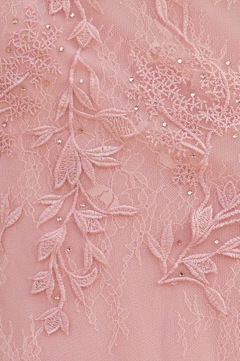 Nyomi |Mermaid Strapless Corset Lace Prom Dress with Slit