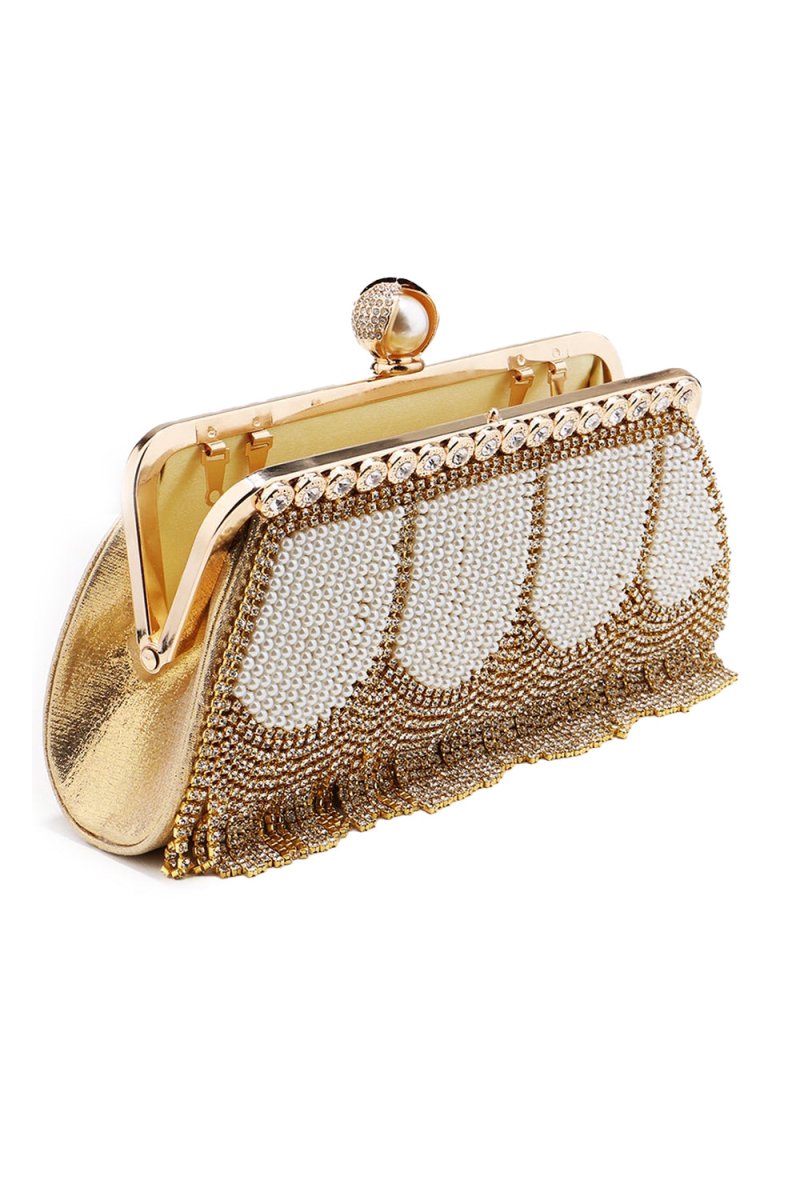 Party Beading Handbag Banquet All Match Bag - KissProm
