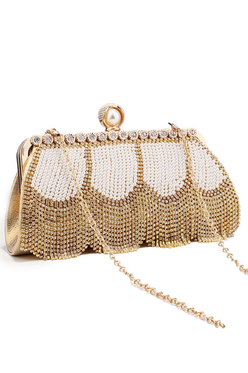 Party Beading Handbag Banquet All Match Bag - KissProm