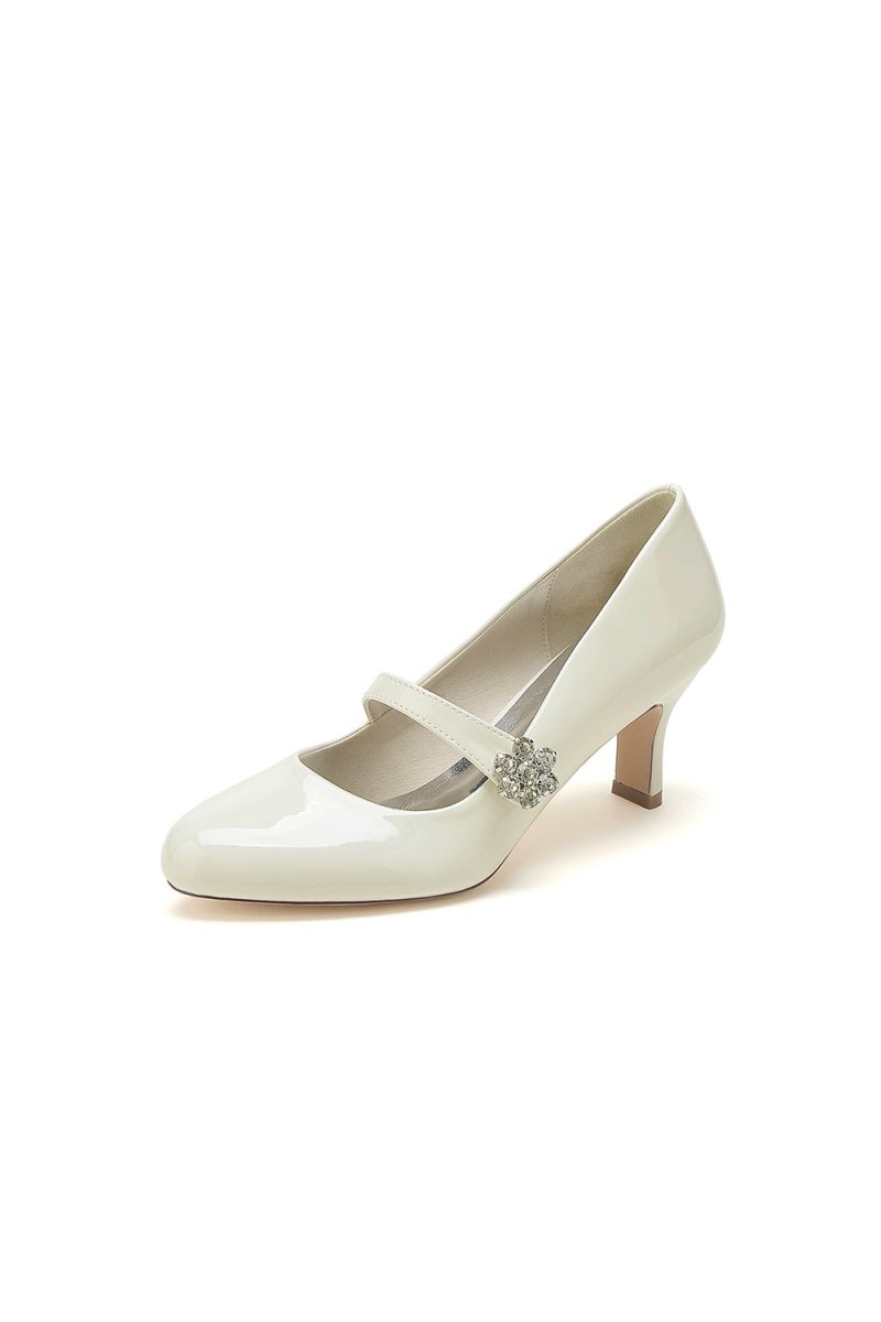 patent wedding shoes