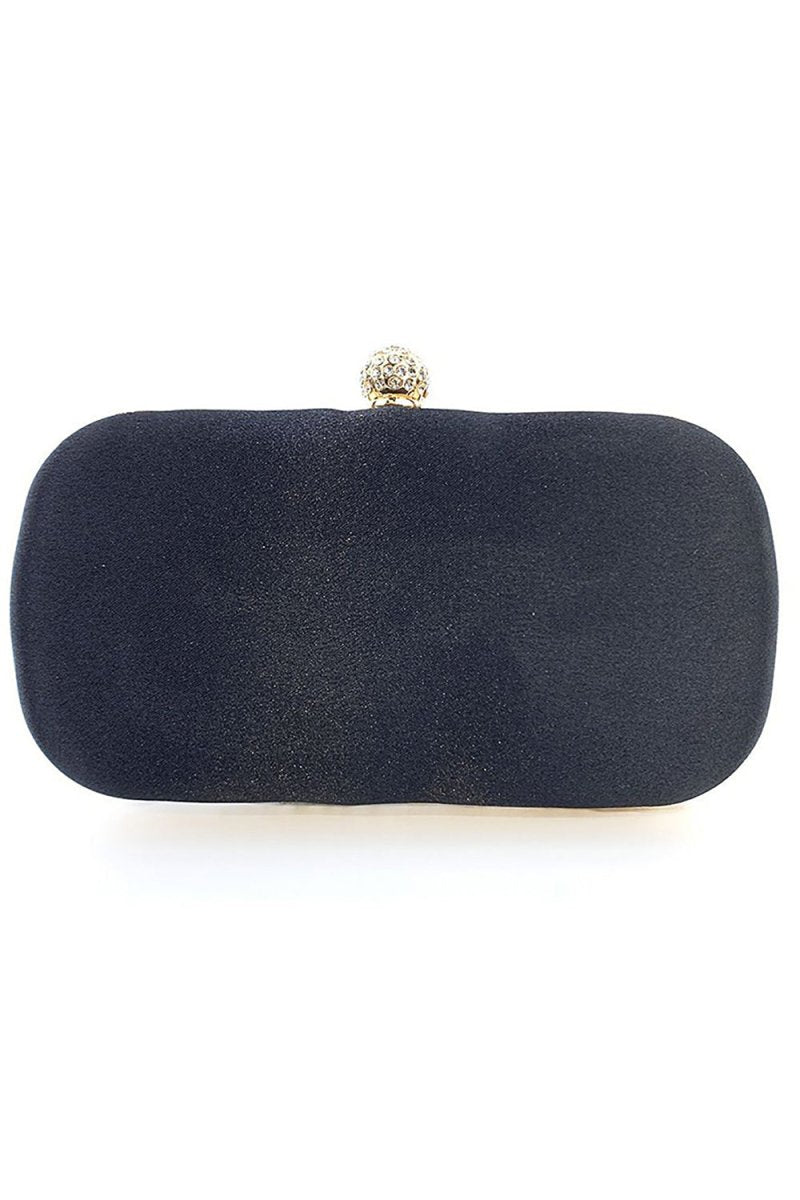 Pearl Rhinestone Beaded Square Handbag - KissProm