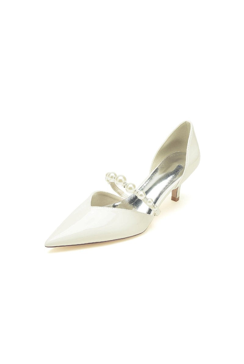 Pearl Wedding Pumps - KissProm