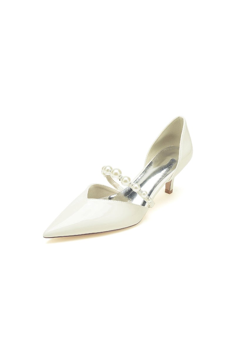 Pearl Wedding Pumps - KissProm