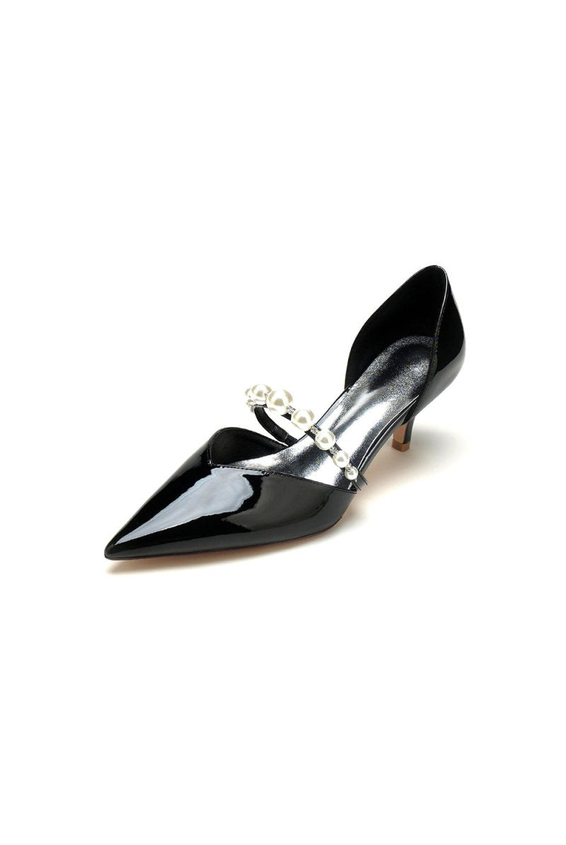 Pearl Wedding Pumps - KissProm