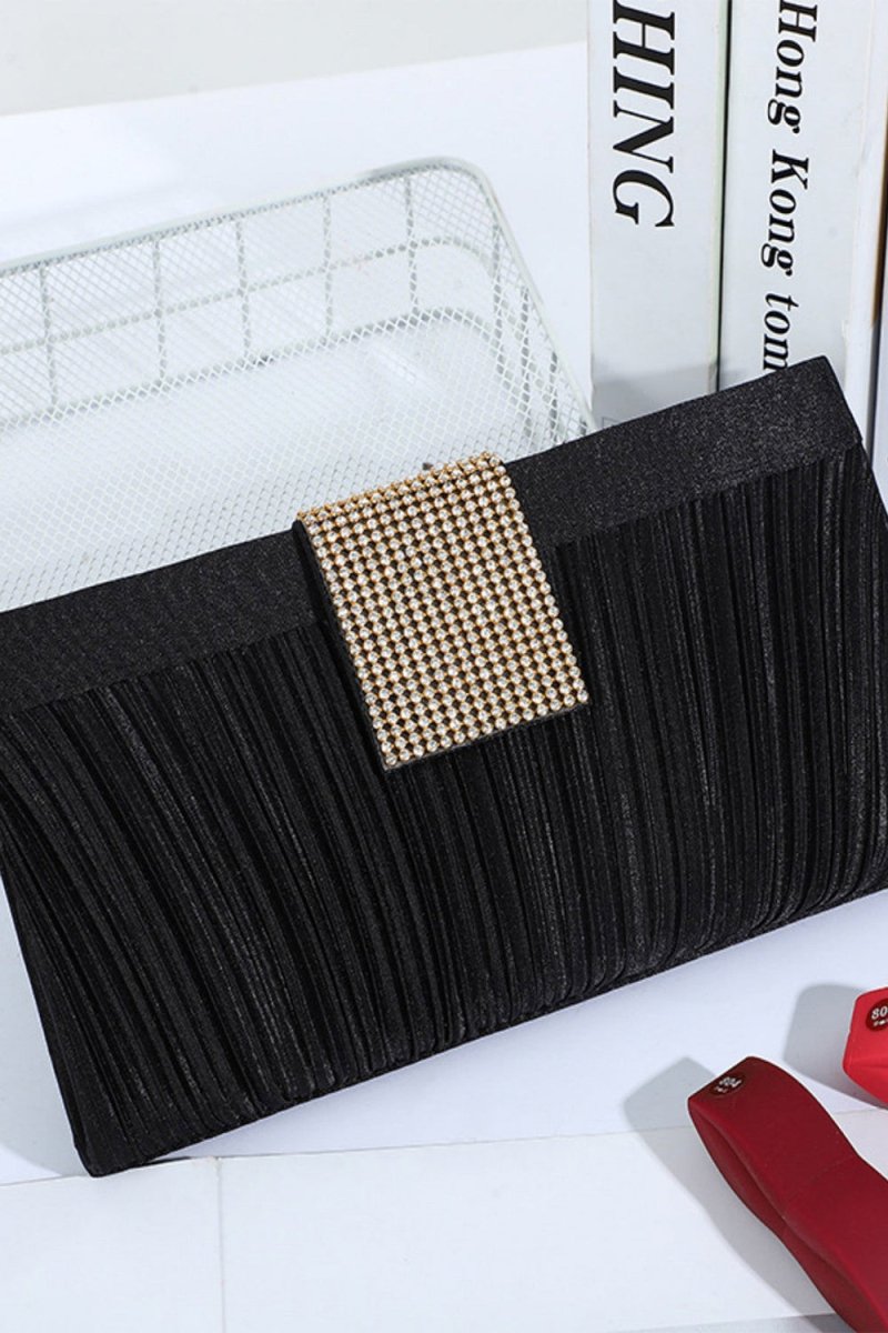 Pink Check Square Handbag - KissProm