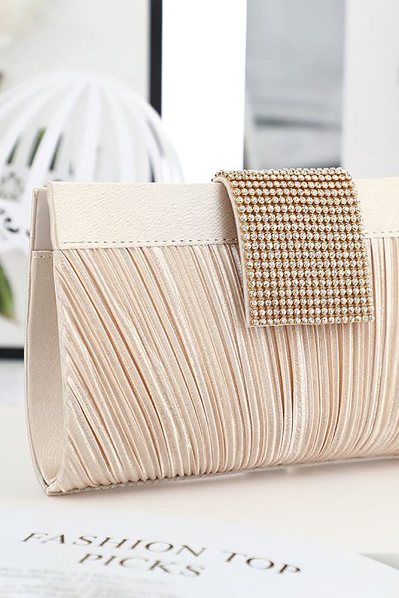 Pink Check Square Handbag - KissProm