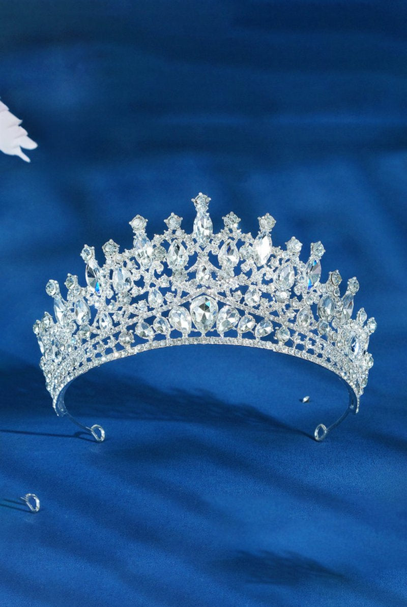 Purple Princess Rhinestone Crowns for Women - KissProm