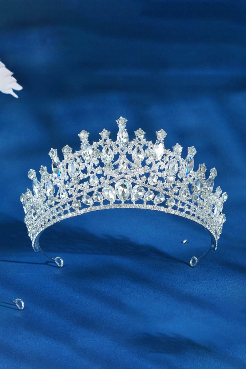 Purple Princess Rhinestone Crowns for Women - KissProm