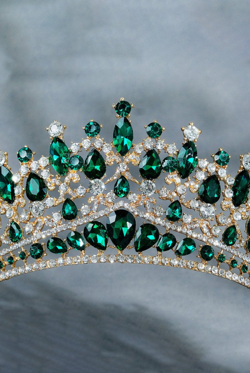 Purple Princess Rhinestone Crowns for Women - KissProm