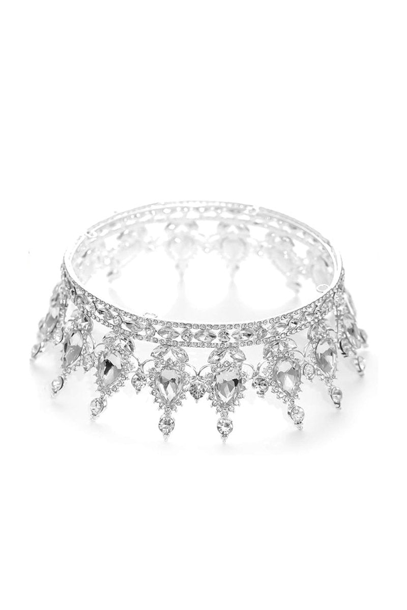 Queen Rhinestone Party Crowns - KissProm