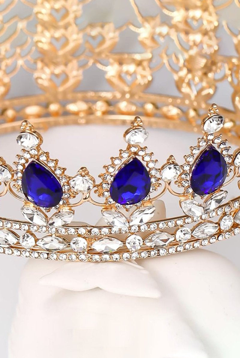 Queen Rhinestone Party Crowns - KissProm