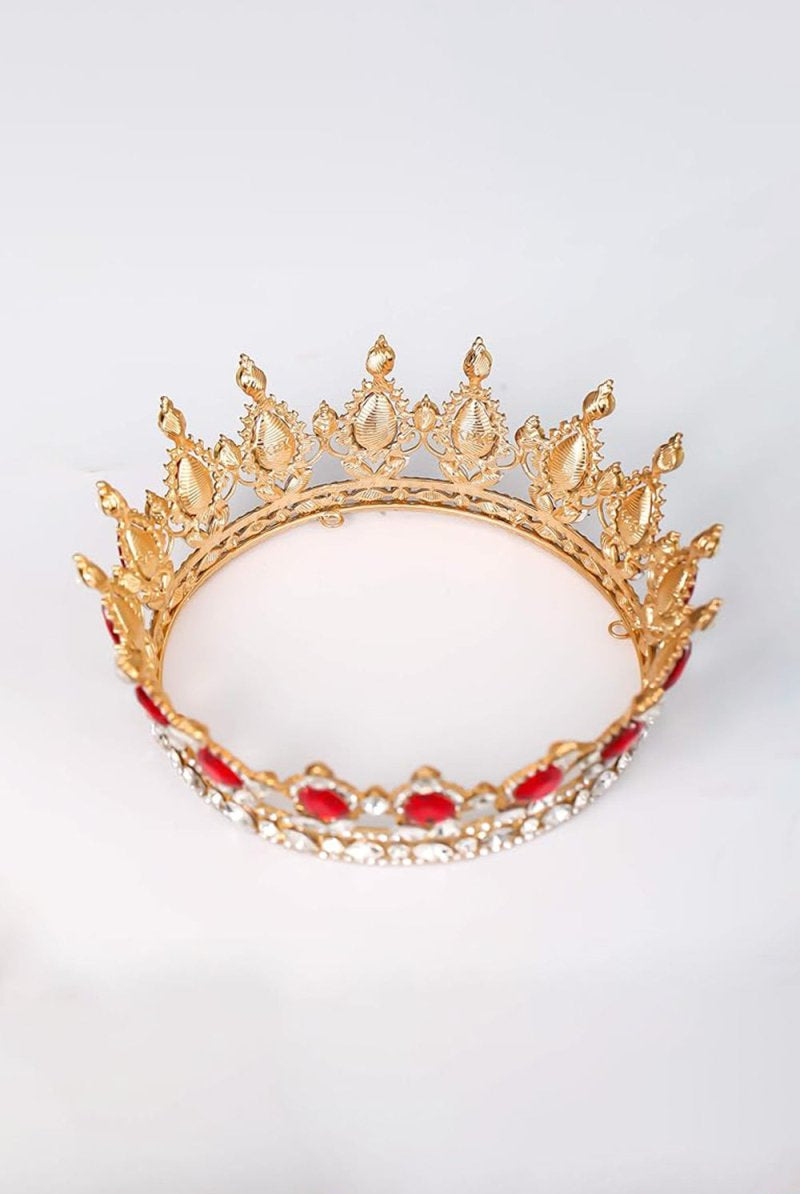 Queen Rhinestone Party Crowns - KissProm