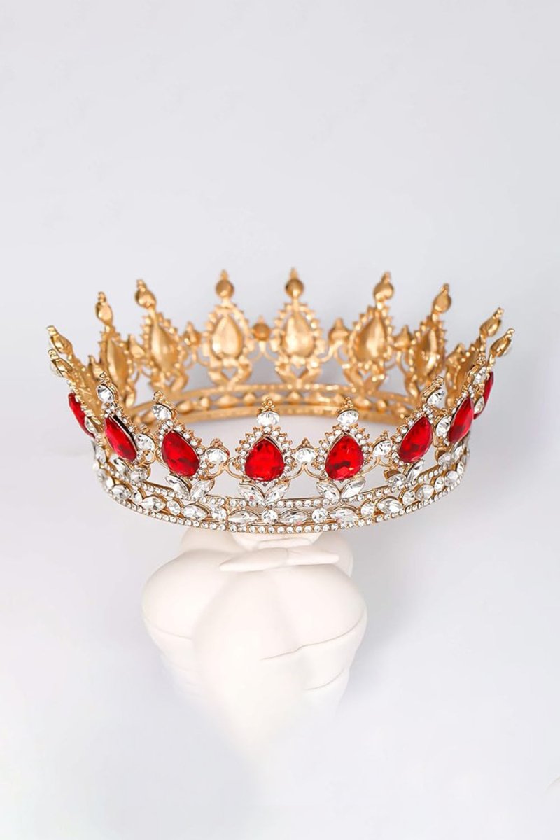 Queen Rhinestone Party Crowns - KissProm