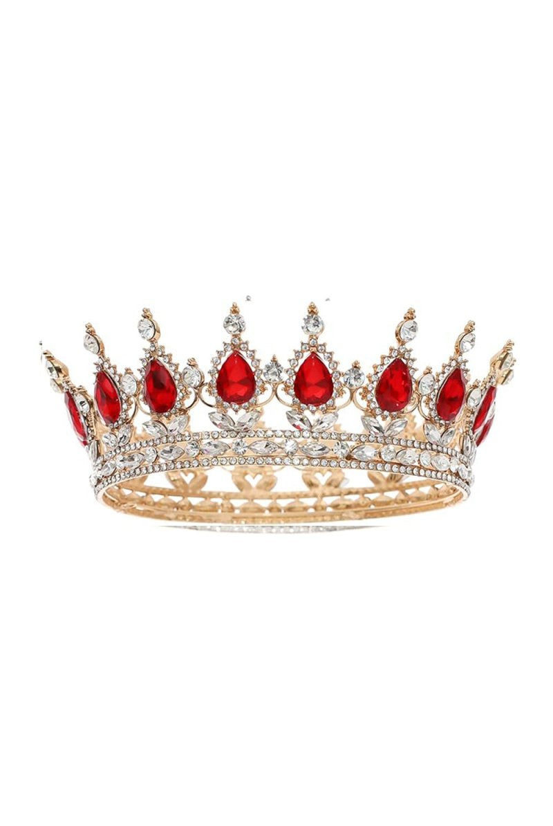 Queen Rhinestone Party Crowns - KissProm
