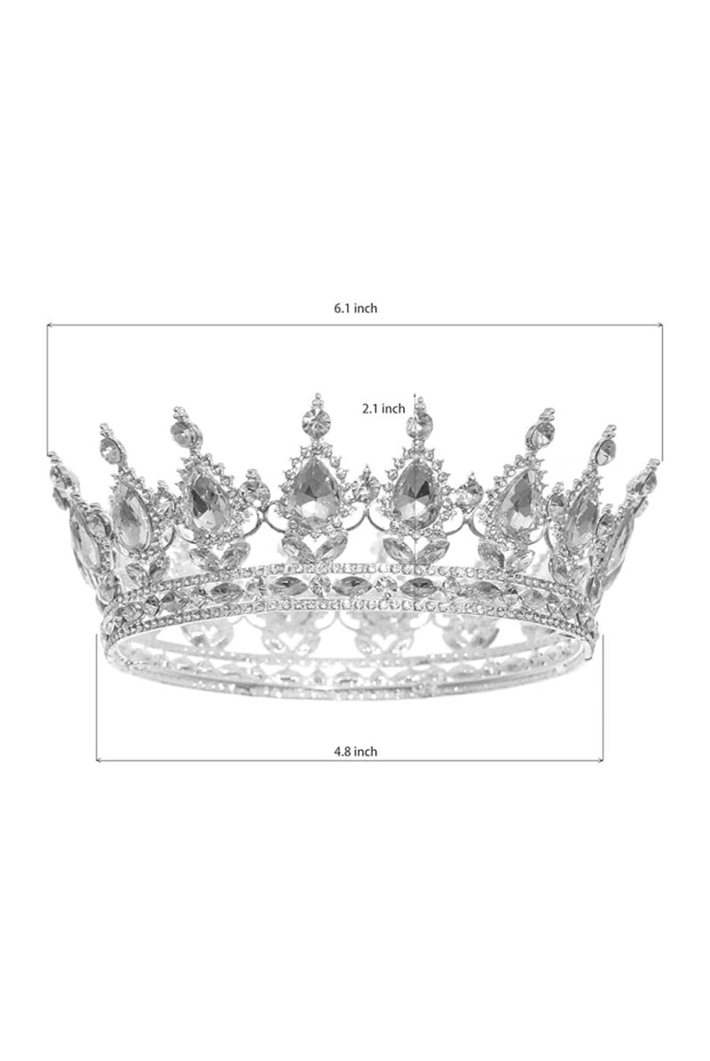 Queen Rhinestone Party Crowns - KissProm